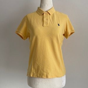 Ralph Lauren The Skinny Polo Yellow